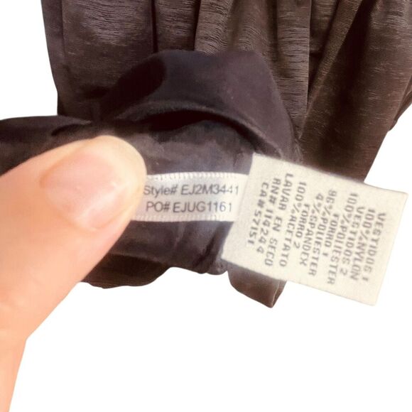 Eliza J | Polka Dot Mesh Overlay Party Dress with Sheer Sleeves Size 10 | EUC - Picture 14 of 15